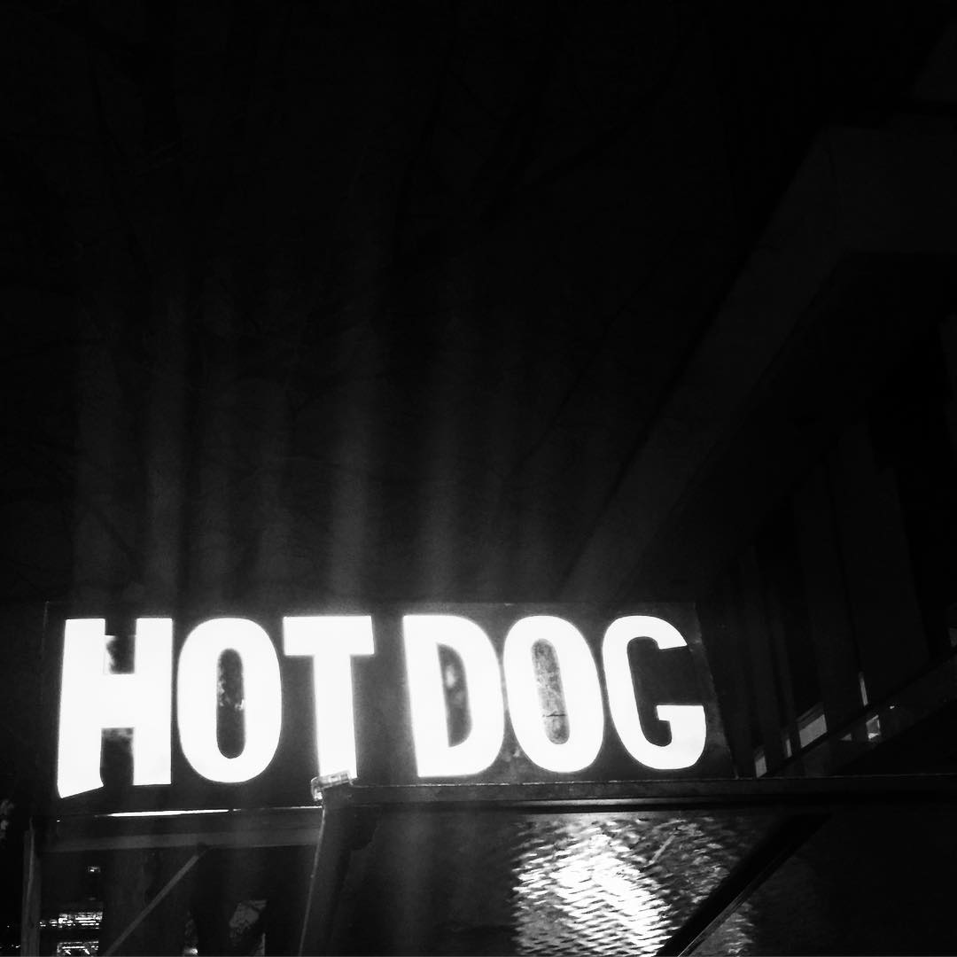 Hot Doggin' it